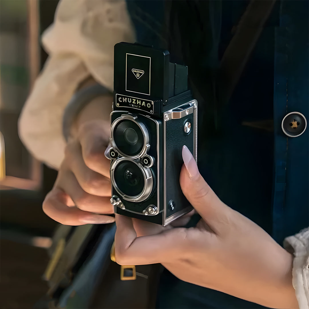 Retro Dual-Lens Mini CCD Camera