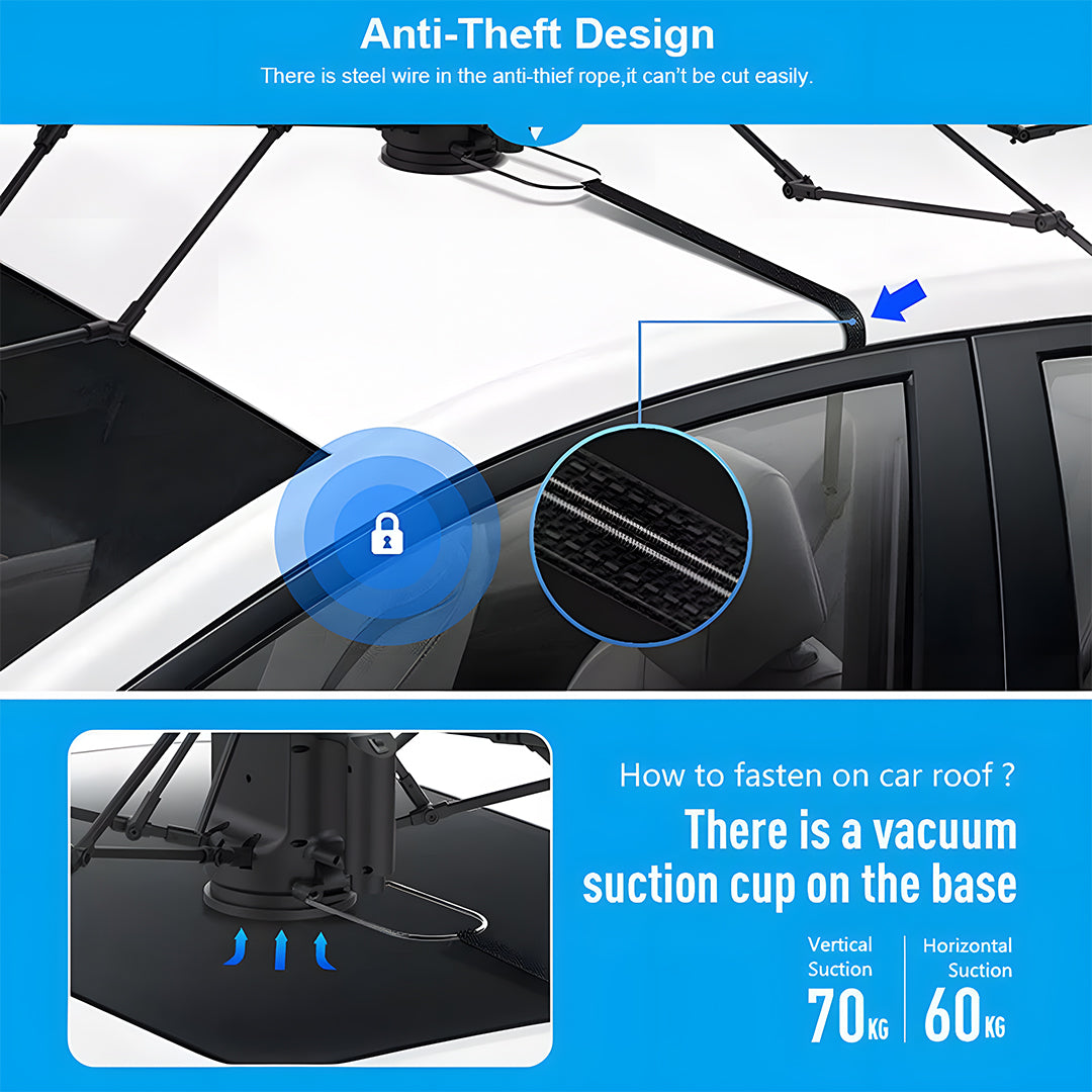 4.2M Auto Car Sunshade Umbrella