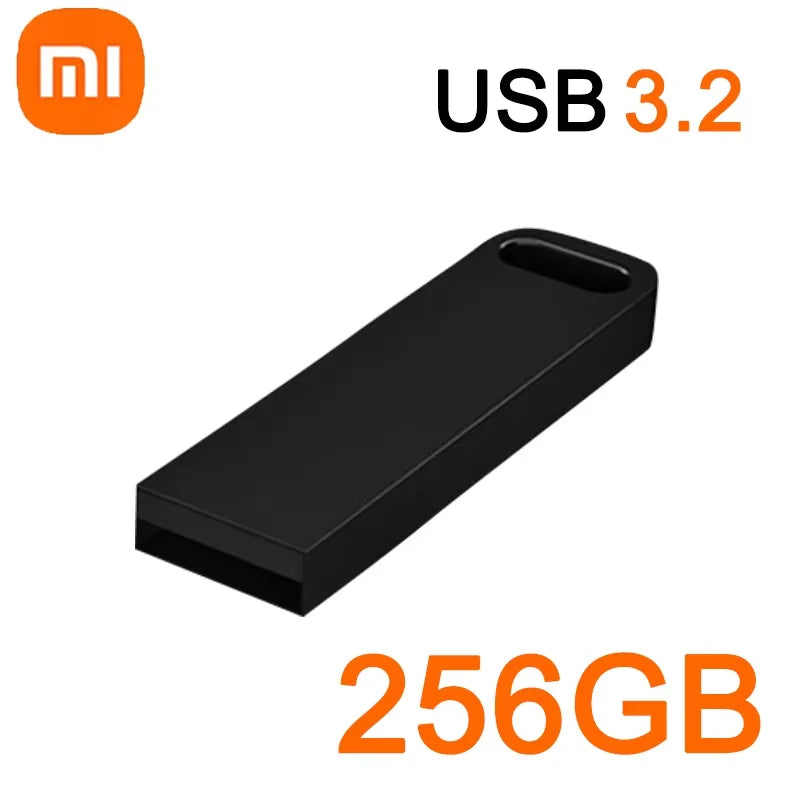 Xiaomi 2TB USB 3.2 Flash Drive High Speed Metal U Disk TypeC Memory Stick Waterproof SSD Storage PC Phone Data Transfer Portable