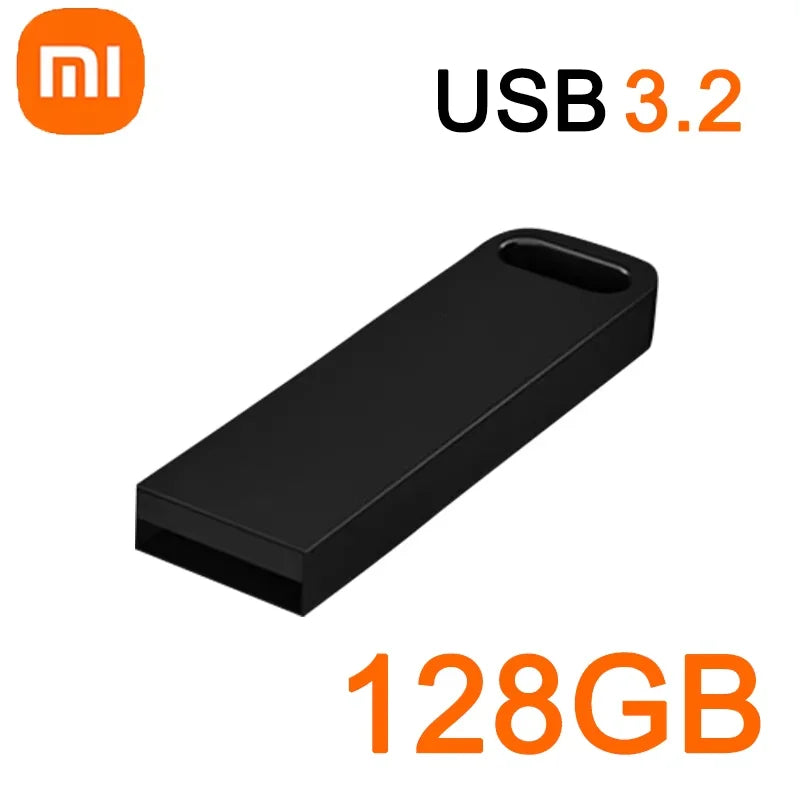 Xiaomi 2TB USB 3.2 Flash Drive High Speed Metal U Disk TypeC Memory Stick Waterproof SSD Storage PC Phone Data Transfer Portable